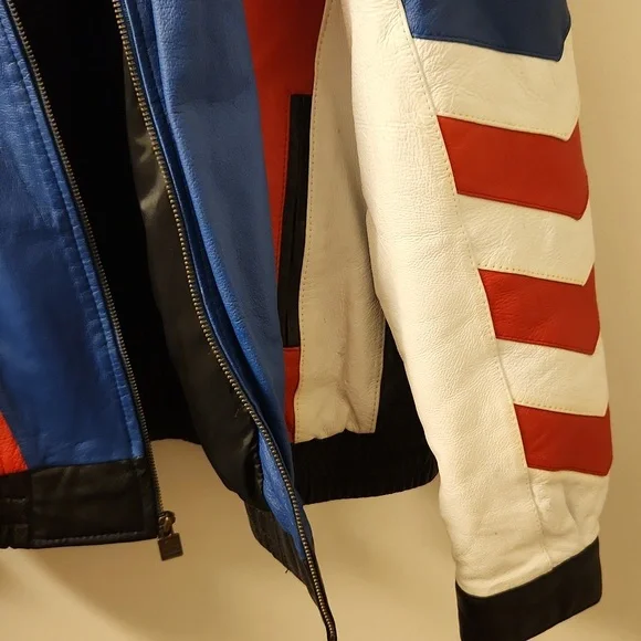 Native in USA Leather Jacket XL